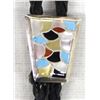 Image 2 : Zuni Sterling & Channel Inlay Bolo Tie