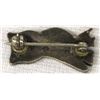 Image 2 : Vintage Zuni Sterling Inlay Owl Pin by Lesansee