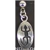 Image 2 : Native American Hopi Sterling Silver Earrings