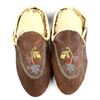 Image 1 : Northwest Coast Embroidered Leather Slippers