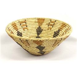 African Pictorial Tribal Basket