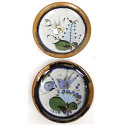 2 Ken Edwards Tonala Pottery Plates