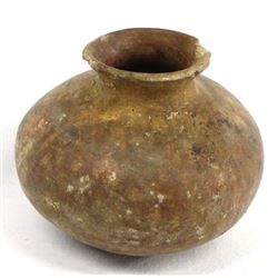 Pre Columbian Mayan Pottery Jar