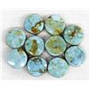 Image 1 : Navajo Turquoise Cabochon Button Covers