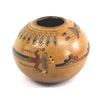 Image 1 : Navajo Carved Pottery Jar by Ken White