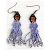 Image 1 : Navajo Beaded Maiden Earrings