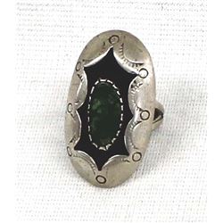 Native American Navajo Sterling Turquoise Ring