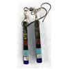 Image 1 : Native American Santo Domingo Overlay Earrings