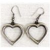 Image 1 : Sterling Silver Heart Earrings