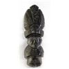 Image 1 : Mexican Carved Golden Obsidian Aztec Statue