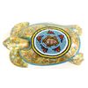 Image 2 : Hand Beaded Wood Turtle by Kathy Kills Thunder