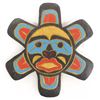 Image 1 : Northwest Coast Carved Sun Plaque