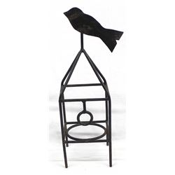 Metal Bird Candleholder
