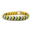 Image 1 : Art Deco Gold/Diamond Bracelet