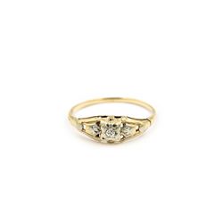 Art Deco Wedding Ring (Size 8 1/2)