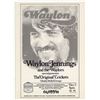 Image 1 : Waylon Jennings / The Crickets 1978 Las Vegas Concert Handbill