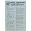 Image 1 : Bob Dylan Original 1964 Newport Folk Festival Concert Handbill,  * SIGNED by JOAN BAEZ