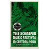 Image 1 : 1974 Concert Handbill Schaefer Music Festival NYC
