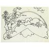 Image 1 : Peter Max ORIGINAL 1970 Drawing GIfted to de Young Museum curator from 1st Show