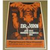 Image 1 : Dr. John / Mike Bloomfield Original 1973 Cardboard Boxing Style Concert Poster