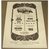 Image 1 : ALICE COOPER , The Byrds,  YES ,  Melanie and NRBQ Original 1972 Concert Poster