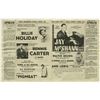 Image 3 : BILLIE HOLIDAY ,Hot Lips Page and JAY McSHANN 1942 Apollo Concert Handbill