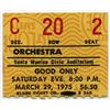 Image 1 : QUEEN Original 1975 Concert Ticket Stub