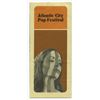 Image 1 : Atlantic City POP FESTIVAL Concert Handbill featuring  JANIS JOPLIN. Frank  Zappa , JEFFERSON AIRPLA