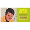 Image 1 : EDDIE FISHER 1960s Casino Concert Postcard / Handbill