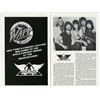 Image 1 : AEROSMITH/  Pat Travers Authentic 1983 One-Show Concert Program