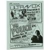 Image 1 : THE POLICE / Ultravox / XTC  1980 Concert Handbill