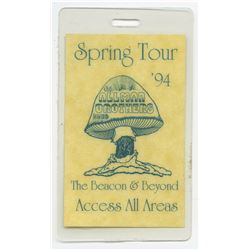 ALLMAN BROTHERS 1994 Beacon Concert Backstage Pass Laminate