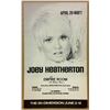 Image 1 : JOEY HEATHERTON 5th Dimension Original 1976 Cardboard Concert Poster