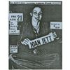 Image 1 : JOAN JETT Original 1981 Concert Handbill / Flyer -at the  RUSTY NAIL, MA.
