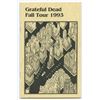 Image 1 : GRATEFUL DEAD (Crew Only) Super Rare FALL 1993 Concert Tour Itinerary Book