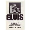 Image 1 : ELVIS PRESLEY Original  1972 Concert Handbill