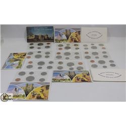 LOT OF 10 UNCIRCULATED CANADA COIN SETS MINT