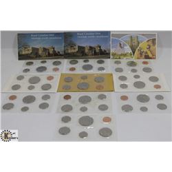 LOT OF 10 UNCIRCULATED CANADA COIN SETS MINT