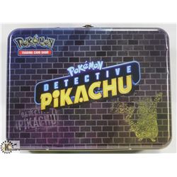 POKEMON COLLECTORS LUNCH BOX TIN WITH CARDS