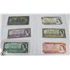 Image 1 : LOT OF 6 VARIOUS OLD CANADA BANK NOTES