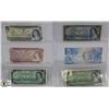 Image 1 : LOT OF 6 VARIOUS OLD CANADA BANK NOTES