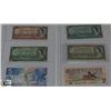 Image 1 : LOT OF 6 VARIOUS OLD CANADA BANK NOTES