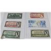 Image 1 : LOT OF 6 VARIOUS OLD CANADA BANK NOTES