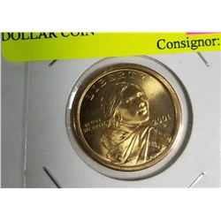 2001 USA LIBERTY SACAGAWEA DOLLAR COIN