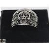 Image 1 : HARLEY DAVIDSON SKULL HEAD RING, SIZE 10