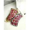 Image 1 : SILVER RUBY  RING