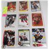 Image 1 : CALGARY FLAME 9 CARD AUTOGRAPHED LOT (GIORDANO,