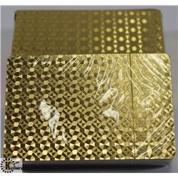 PACK OF GOLD FOIL PLAYING CARDS