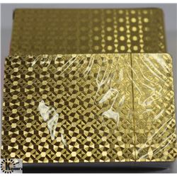 PACK OF GOLD FOIL PLAYING CARDS
