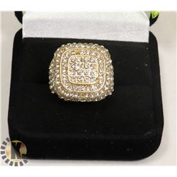 NEW GOLD PLATED RING SIZE 7